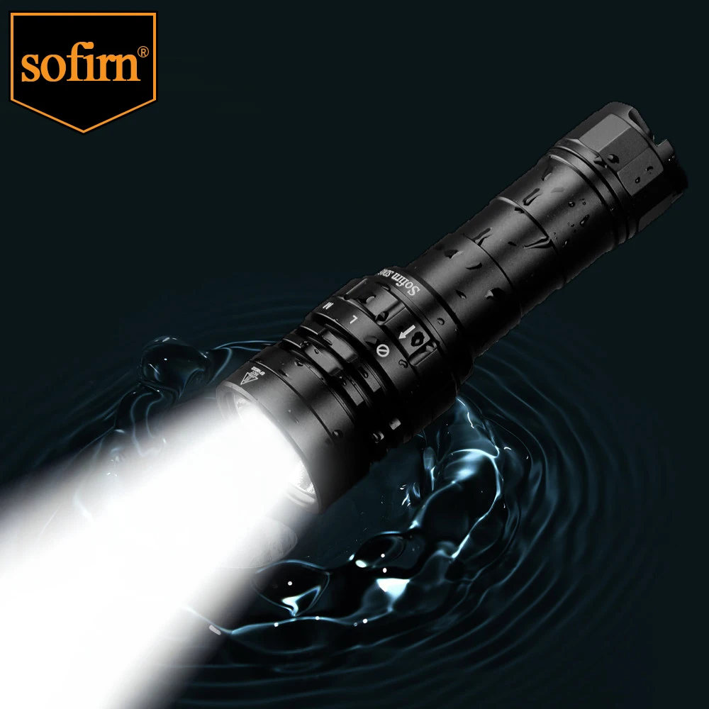 Sofirn SD05 Scuba Dive LED Diving Light Cree XHP50.2 Super Bright 3000lm 21700 Lamp with Magnetic Switch 3 Modes