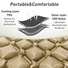Outdoor Inflatable Mattress Ultralight Sleeping Pad for Camping Built-in Pump Air Mat with Pillow Hiking Backpacking Travel 3