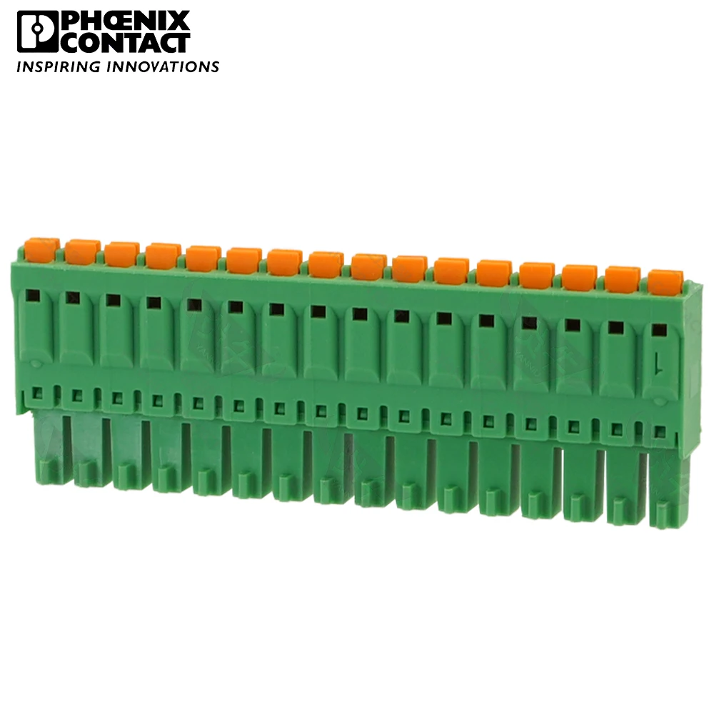 1 шт. 3 81 мм оригинальные контактные печатные платы Phoenix подключаемые клеммные