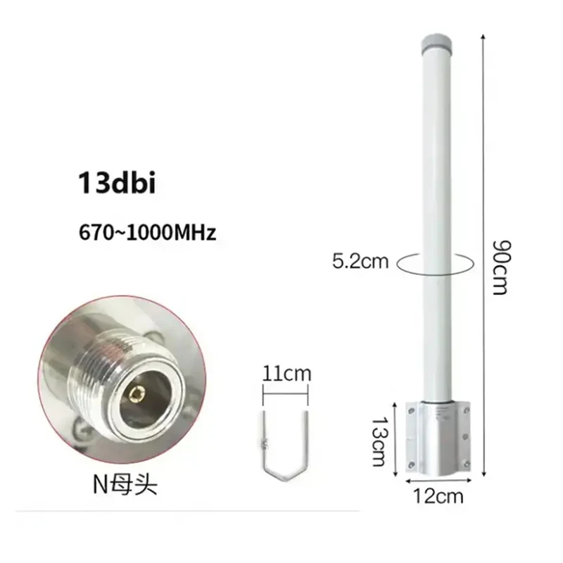Антенна LoRa 868 МГц 900 915 Wi-Fi уличная антенна N-папа 3 дБи 5 9 13 для шлюза LoRaWAN