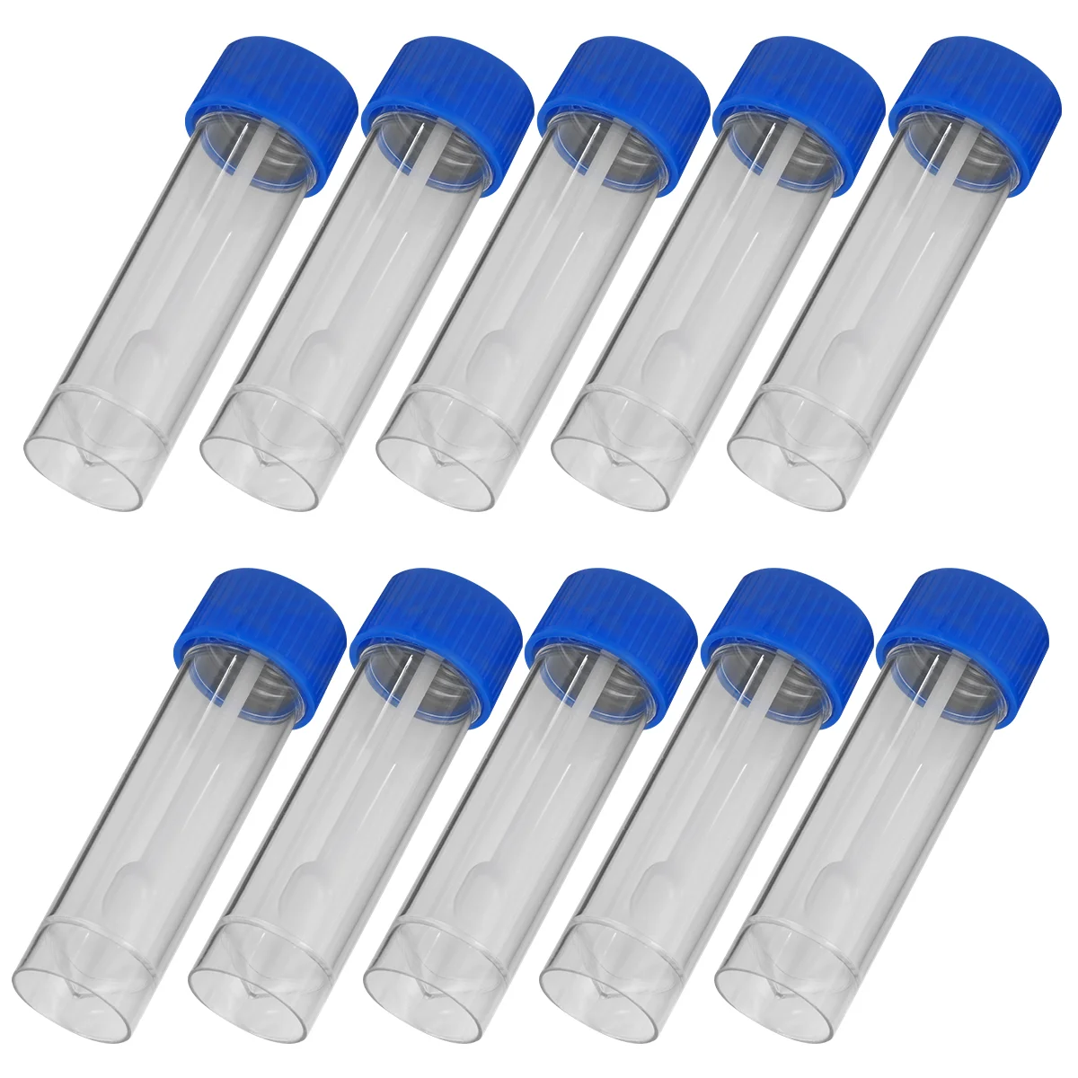 

10 Pcs Sampling Cup Sample Container Specimen Bottle Lid Urine Mini Containers Stool Test