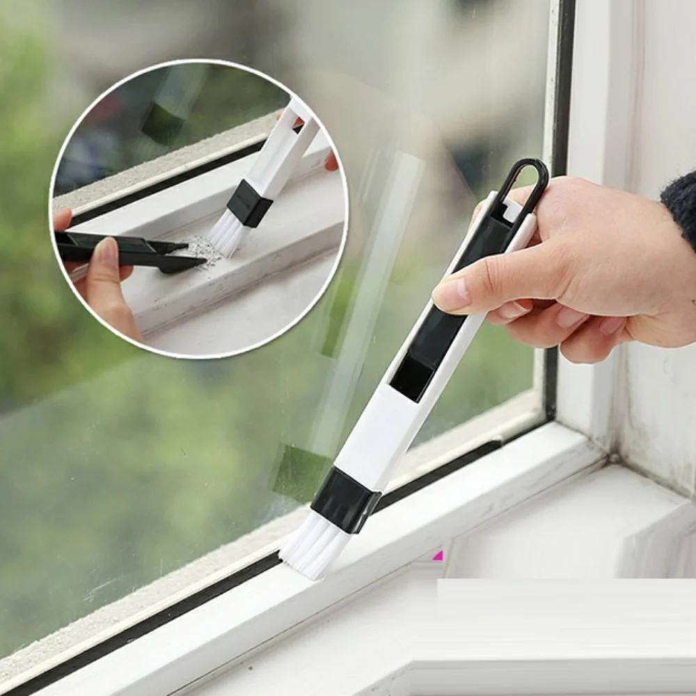 2 in 1 Multipurpose Window Groove Cleaning Brush keyboard cl