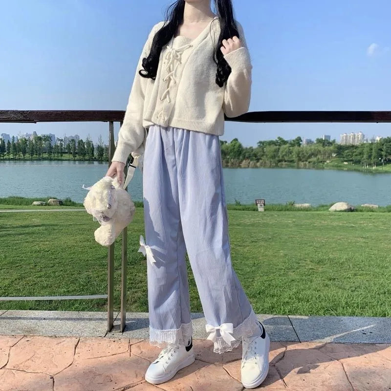 Рисунок 6 - Женские кавайные вельветовые брюки