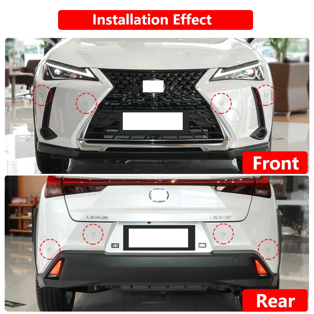 ZhuCamX для Lexus UX UX200 UX250h UX260h UX300e 2019 ~ 2025 автомобильный датчик парковки спереди и сзади