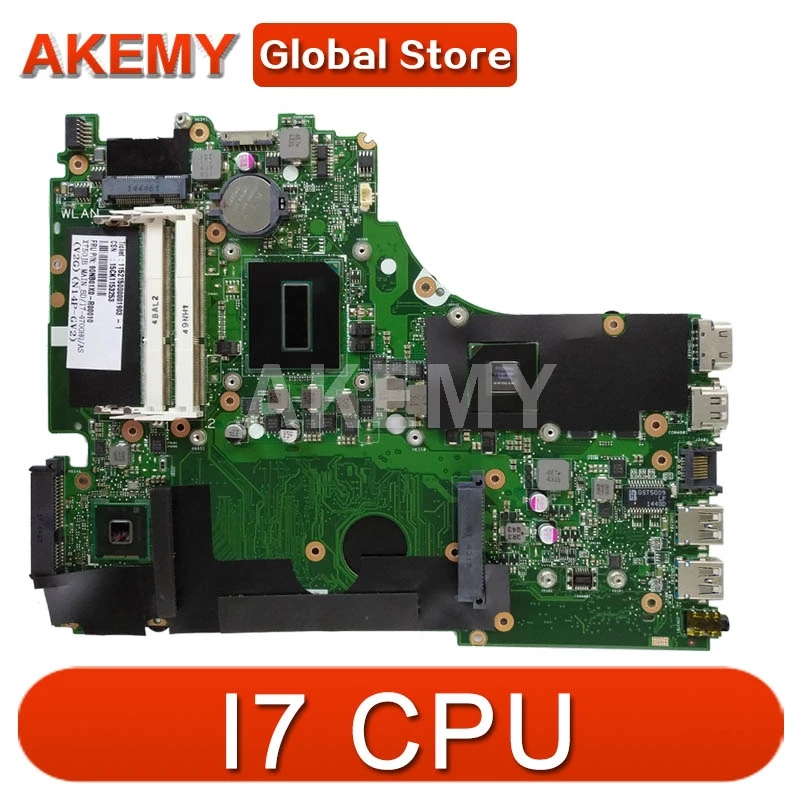

Материнская плата для ноутбука ASUS A750J K750J K750JB X750JB X750JN R751JB, материнская плата i7-4500 GT840M/2 ГБ, бесплатный радиатор + 4 Гб ОЗУ
