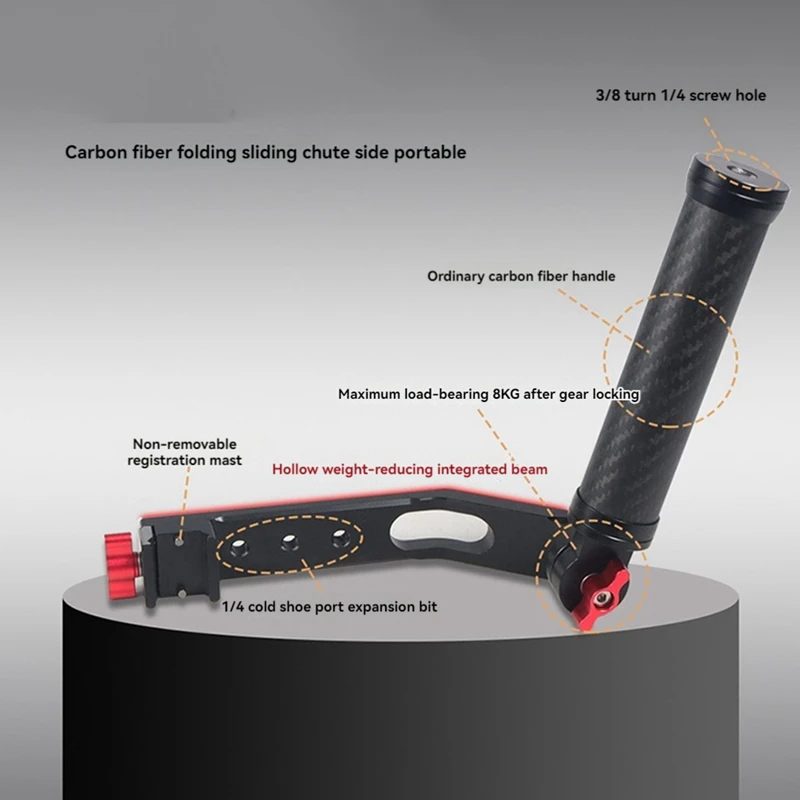 Ручка камеры для DJI RC2/RS3 стабилизатор карданного подвеса ручка горшка складная