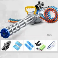 Аккумуляторная шестистволка, стреляющая мягкими патронами