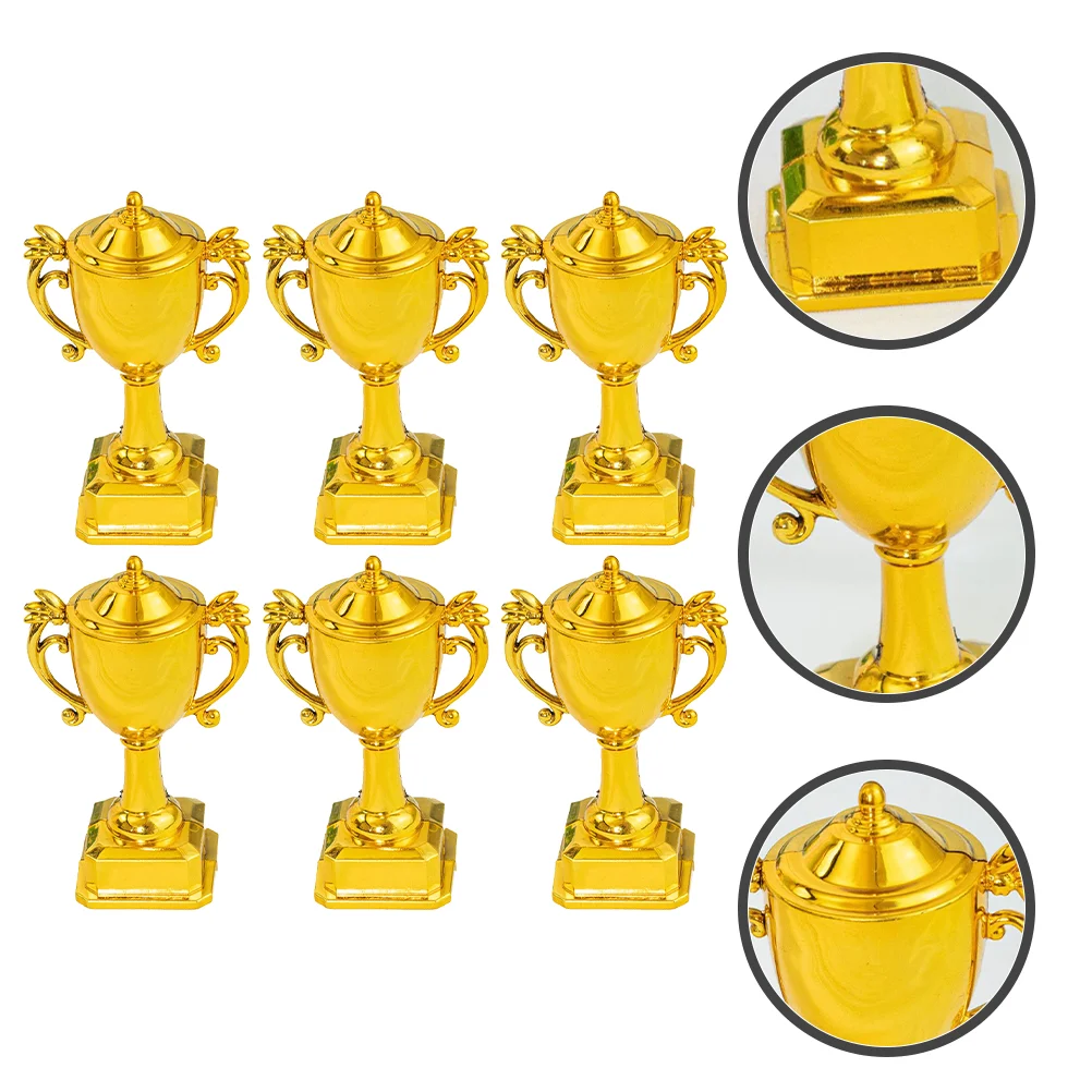 

Trophies Trophy Cups Events Mini Favorsprizes Winning Props Awards Rewards School Classroom Gold Party Small Prize Kids Trophie