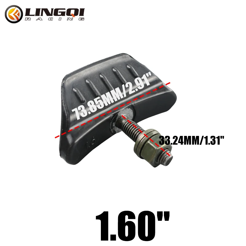 

LINGQI аксессуары для гоночного мотоцикла, замок для обода колеса мотоцикла, внутренняя трубка шины, безопасный болт 1,85 дюйма, Внутренний замок для велосипеда-внедорожника