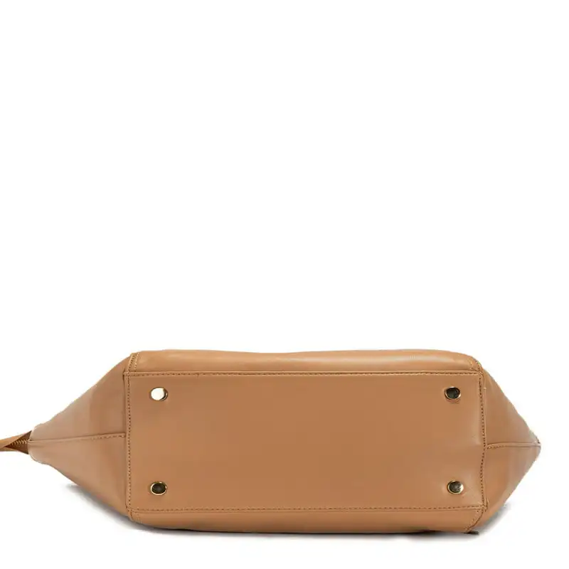 Leather Fashionable Stylish Large Capacity Messenger Bag  Fashionable Stylish Women's Large Capacity Saddle Leather Sienna Tote