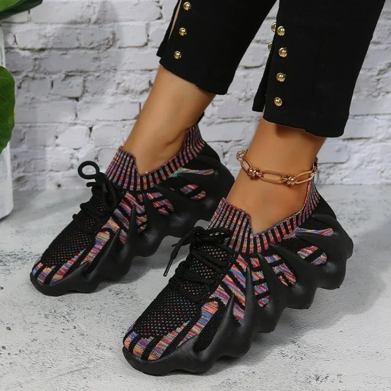 

Men's Mesh Knit Sneakers Casual Sneakers Fashion Trend Brand High Quality Sports Running Shoes Mesh Shoes Unisex Lover's Shoes