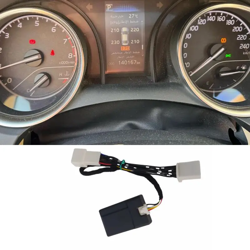 

Для Toyota Camry XV70 2018-2023 TPMS цифровой ЖК-дисплей для шин автоматическая охранная сигнализация система контроля давления в шинах Camry XV70