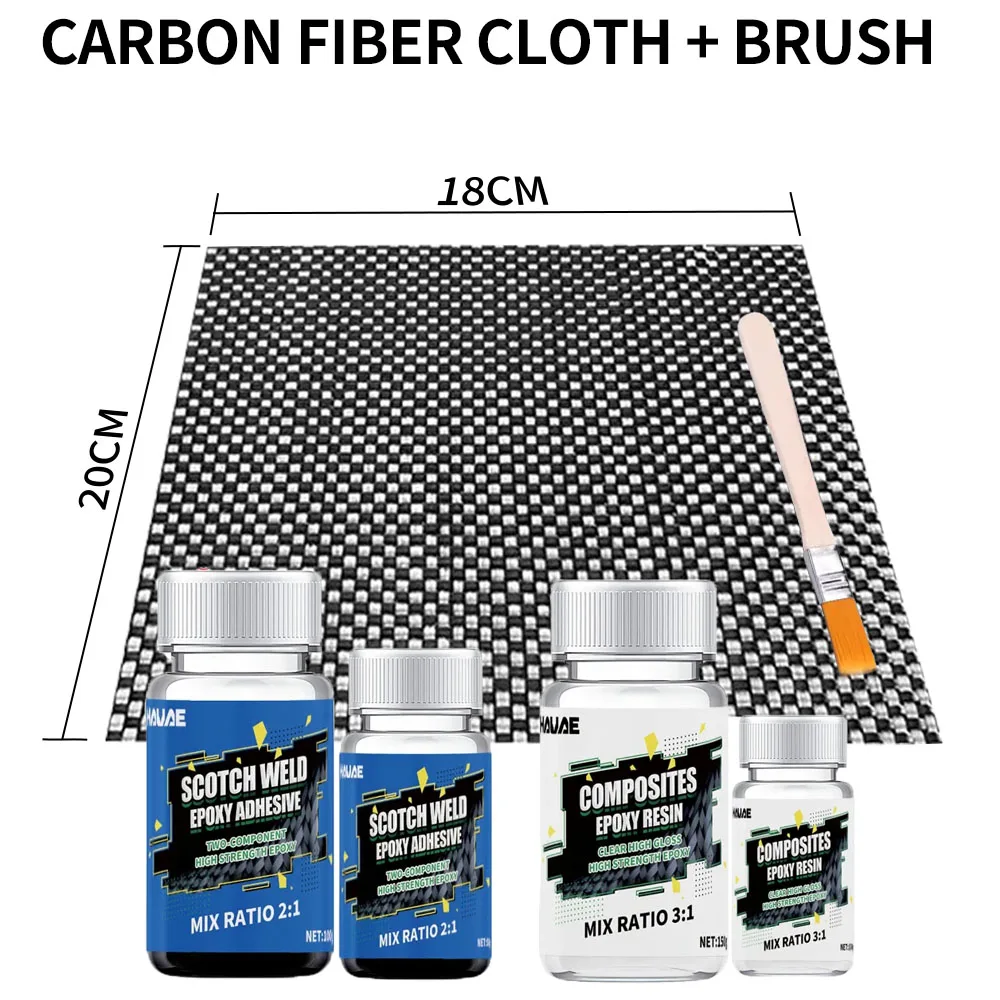 Углеродное волокно ремонт resine эпоксидный сильный клей ремонт автомобиля велосипеда углеродное волокно DIY углеродное волокно resina epoxi прозрачный комплект comp