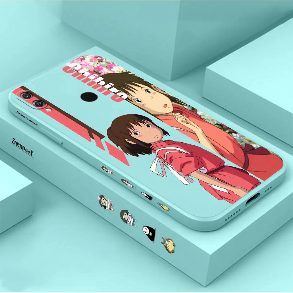 

Spirited Away Cute Chihiro Phone Case For Honor 80 80SE 80GT 70 60 60SE 50 50SE 30 30S 20 20S 10 9 X8 Pro Plus Max 4G 5G Cover