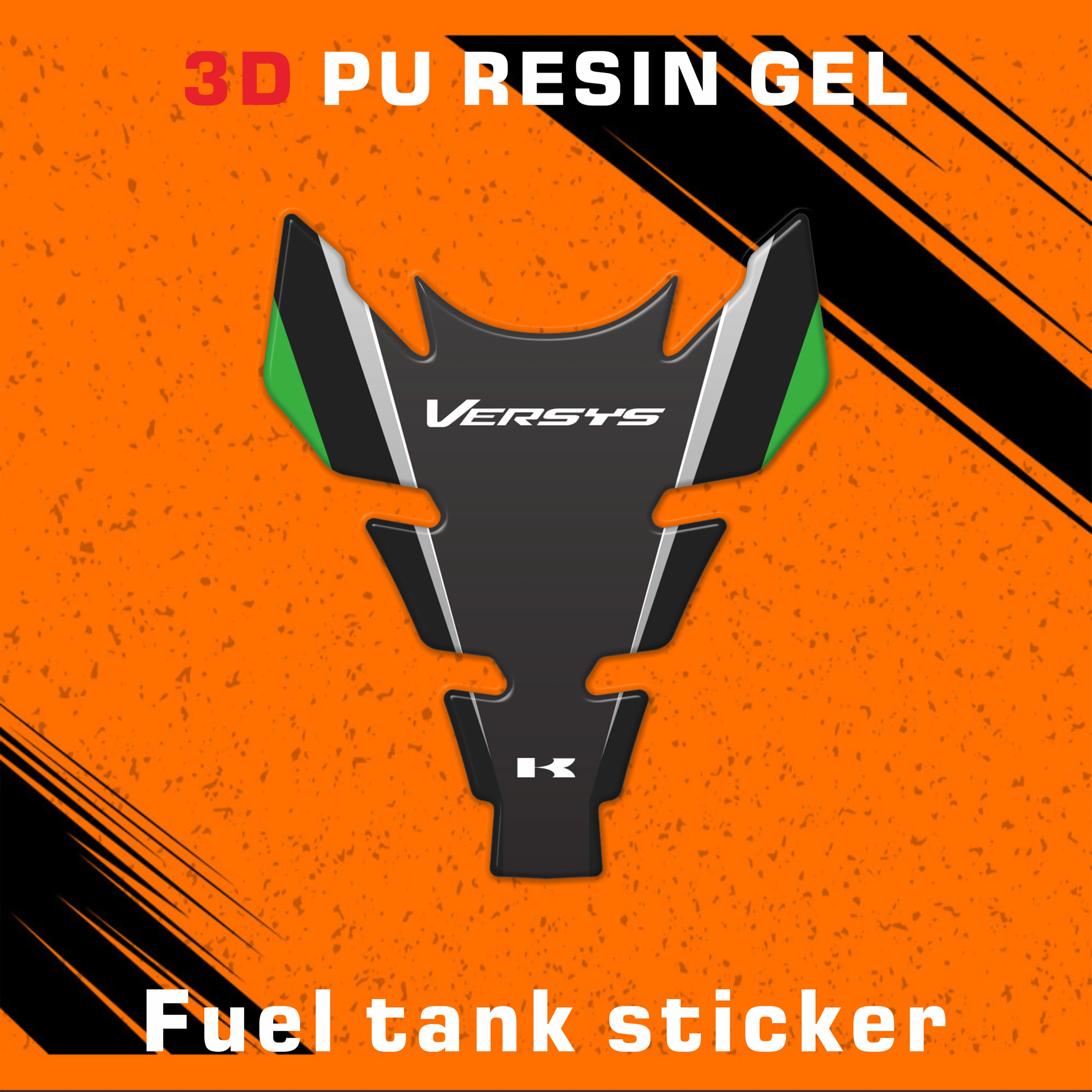 

For Versys 650 2023 Versys Motorcycle Decal Fuel Tank Cap Cover Sticker Pad