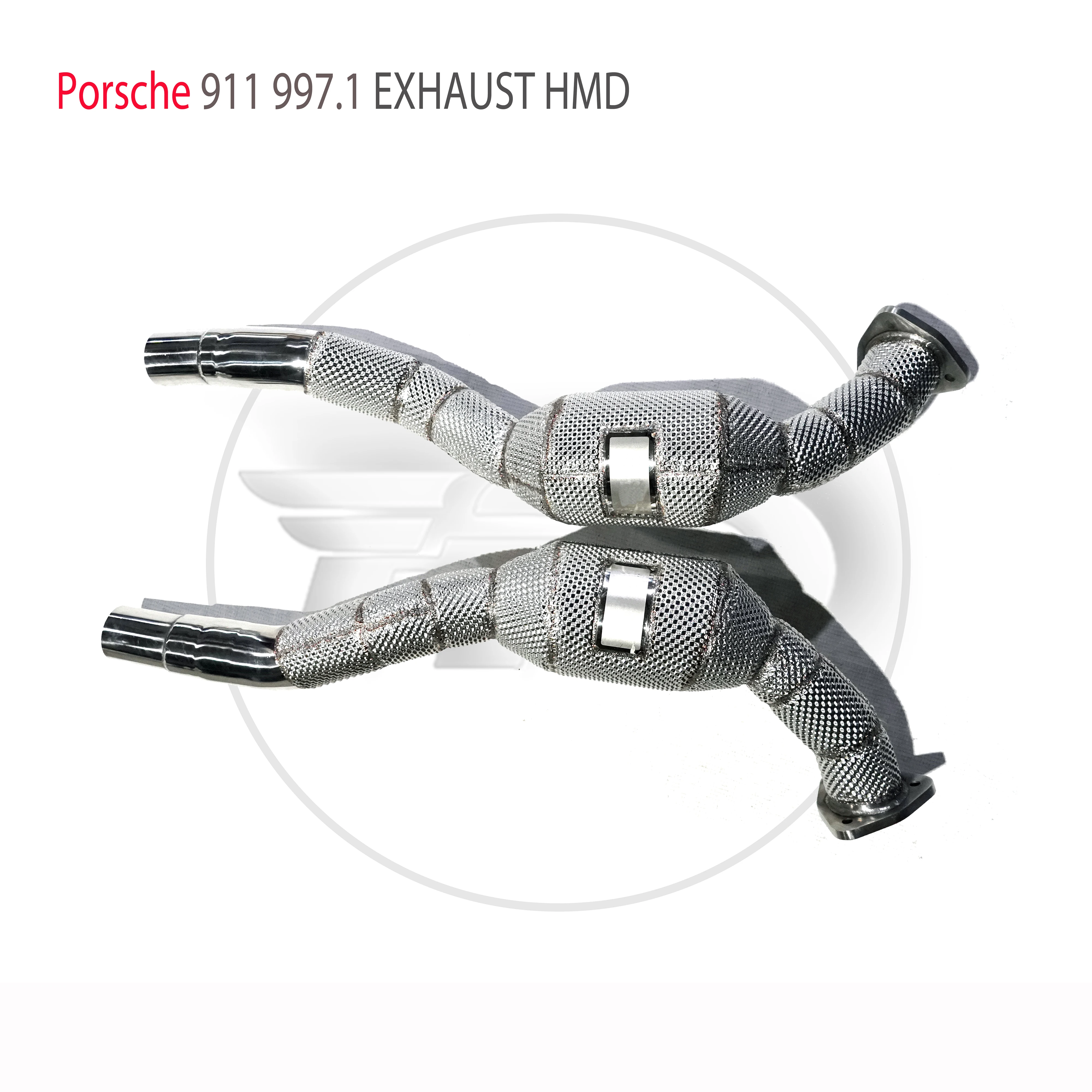 

HMD Exhaust Manifold Downpipe for Porsche 911 997.1 Car Accessories With Catalytic Converter Header Without Cat Pipe