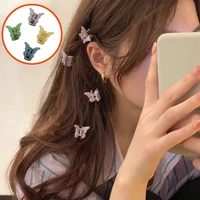 sweet mini butterfly hair clips for women girls hair claws chic barrettes claw crab hairpins styling fashion hair accessories