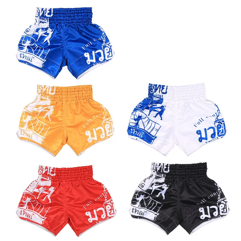 

Children's Muay Thai Boxing Shorts UFC Mixed Martial Arts Embroidery Sports Free Combat Free Combat Martial Arts Boxing Shorts