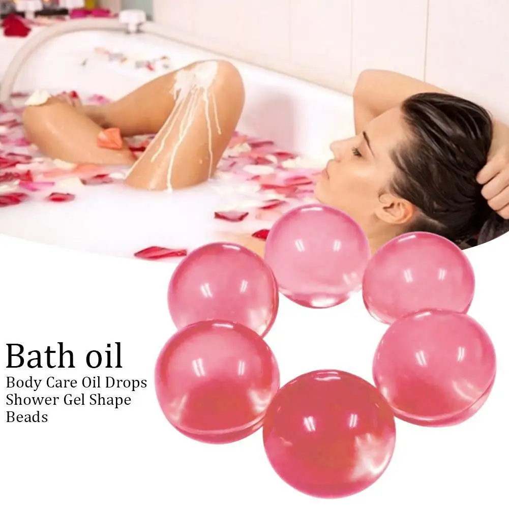 

15pcs Bath Oil Beads Floral Fragrance Bath Pearls SPA Massage Oil essential Skin repair moisturizing Family hotel travel supplie