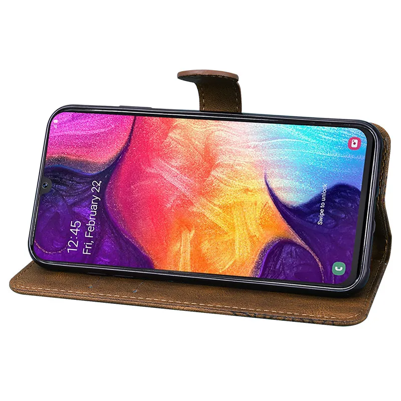 For Samsung Galaxy A10 A105 SM-A105F A 10 Butterfly Leather Phone Case For Samsung A10s A107F A10e A102 Wallet Bags Flip Cover