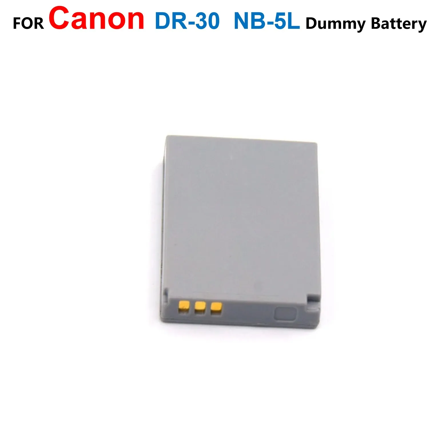 

DR-30 DC Coupler NB-5L Dummy Battery For Canon S110 SD700 SD790 SD850 SD870 SX200is SX210IS SX220HS SX230HS CB-2LXE SD950 SD IS