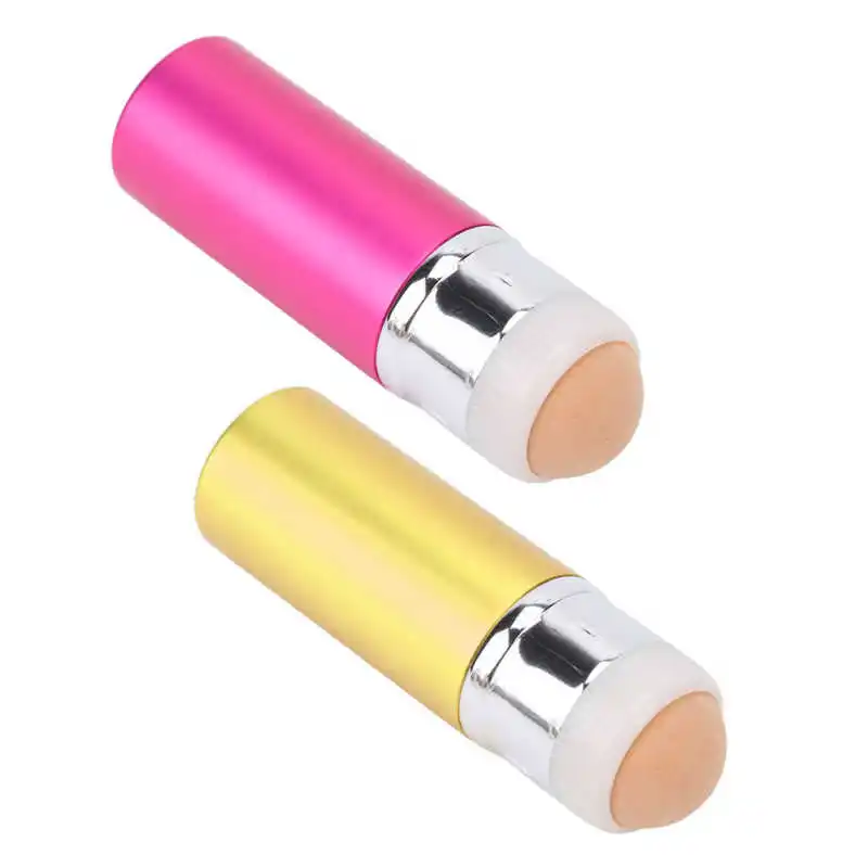 

Вулканическая ткань, двойная головка, портативный каменный ролик, впитывающий ролик для лица с косметической кистью для макияжа, инструмен...