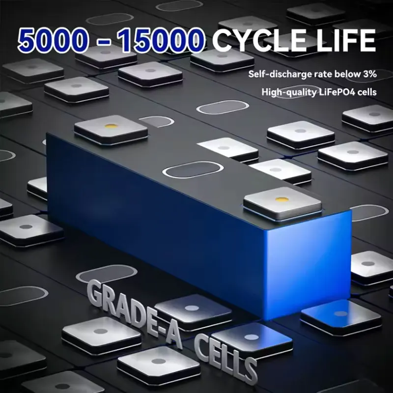 Фото 100% новая литий-железо-фосфатная батарея LiFePo4 12В 200Ач со встроенной BMS 200Ач, для солнечных систем, морского применения, внедорожного использования и автономных систем. №4