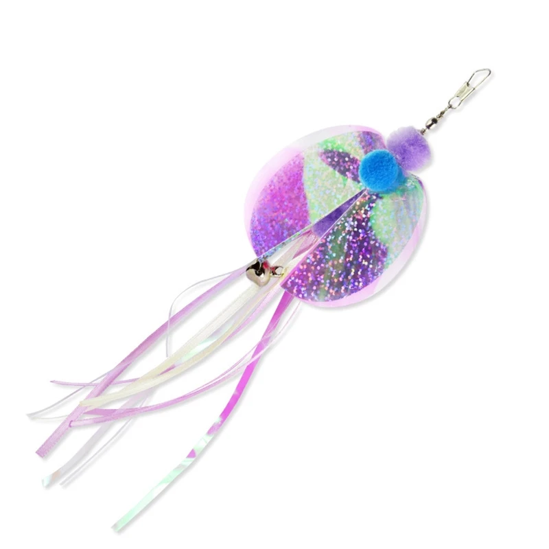 

Exquisite Butterfly Shape Teaser Wand Replacement with Bell Environmentally Friendly Easy to Use Kitty Gift