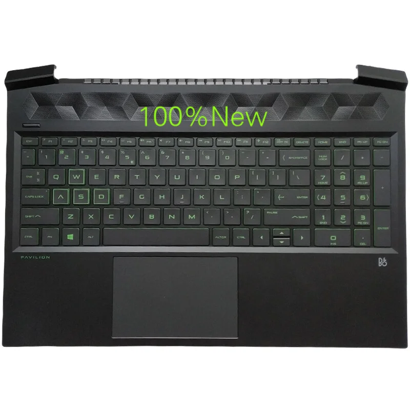 НОВИНКА ДЛЯ HP Pavilion Gaming 16-A 16T-A TPN-Q241 чехол для упора рук с клавиатурой США M02039-001