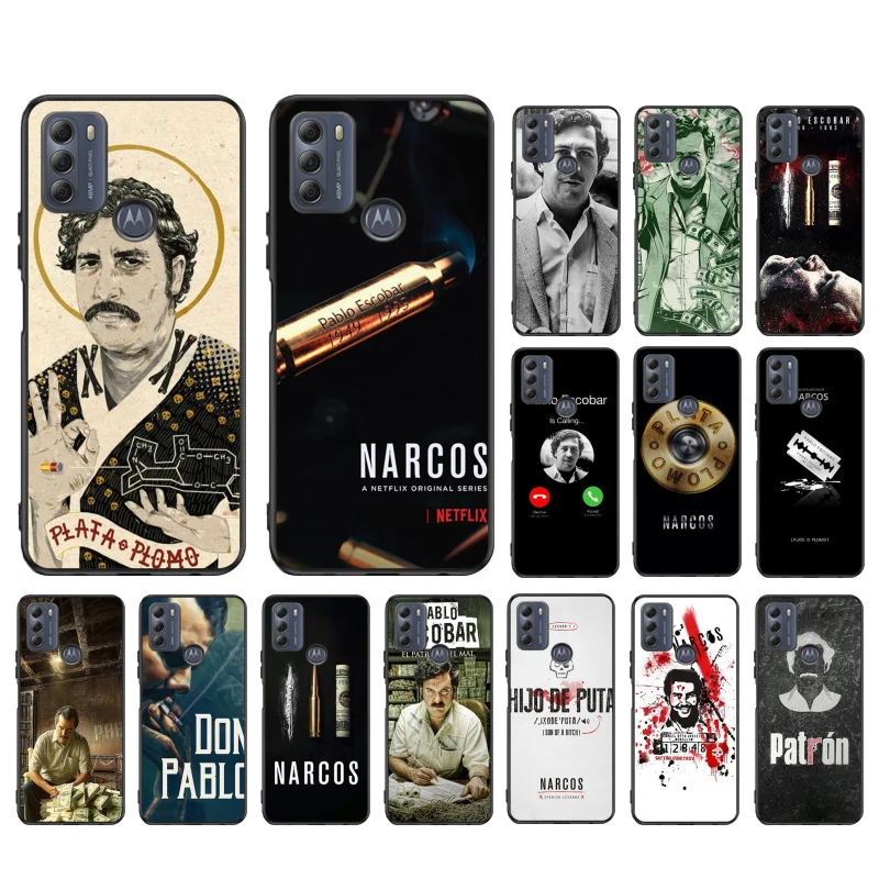 

Narcos TV Series Pablo Escobar Phone Case for Motorola Moto G 5G G50 G30 G10 G60 G Pure G Stylus G40 Fusion G Play G Power