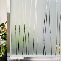 2 metre matte stripe window film stained glass decorative uv sticker privacy frosted self adhesive film window decal for glass