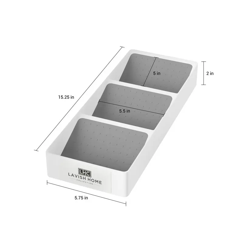 

Cute and Unique Plastic Nonslip Spice Drawer Organizer for Your Kitchen Storage Needs! Maximum Convenience and Organization!