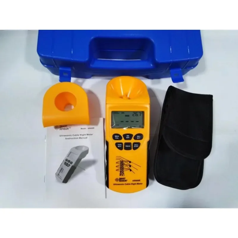 Интеллектуальный датчик AR600E цифровой ультразвуковой кабель тестер высоты 3-23 м