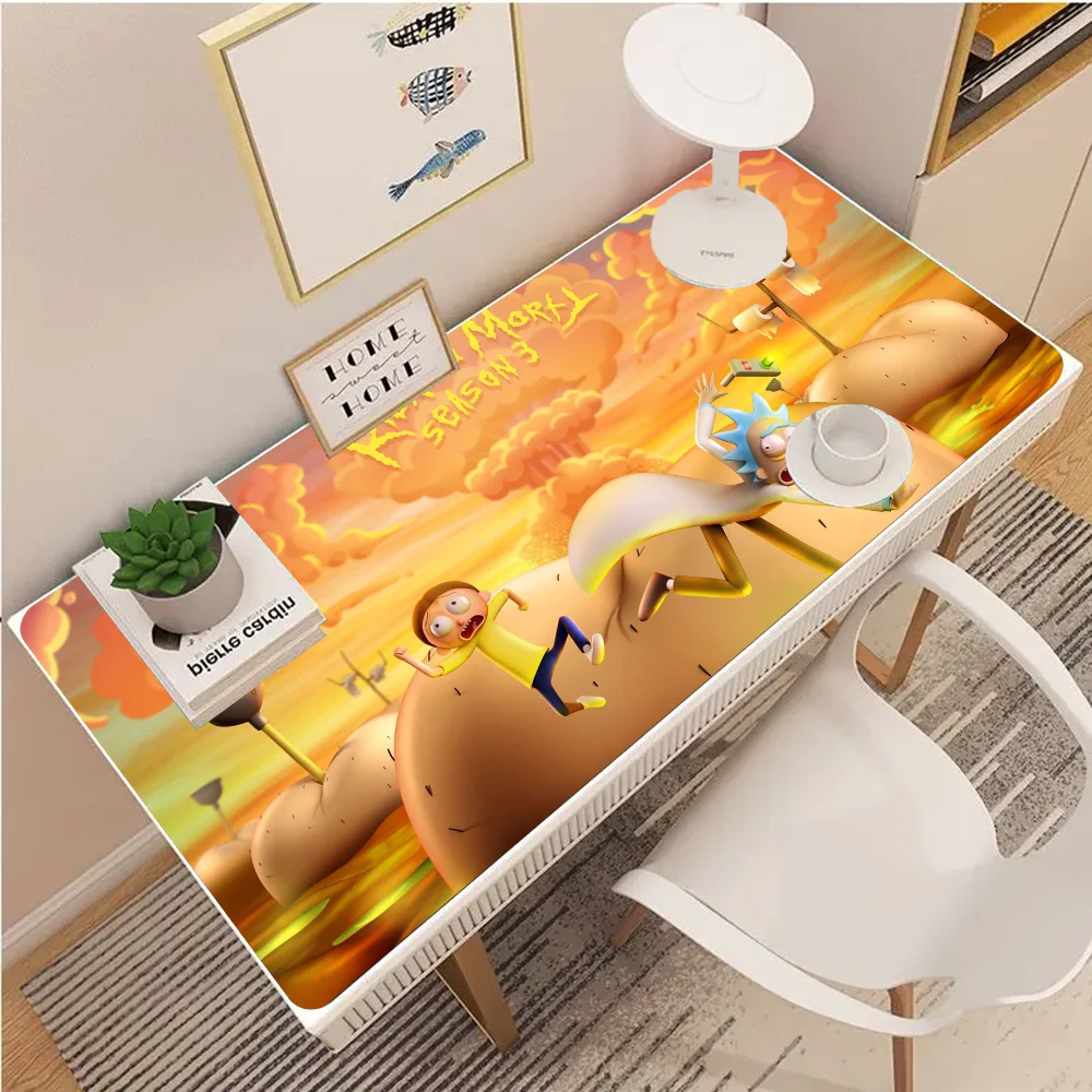 Коврик Для Мыши R-Rick Anime XXL Современный Стиль Противоскользящий Напольный Ковер