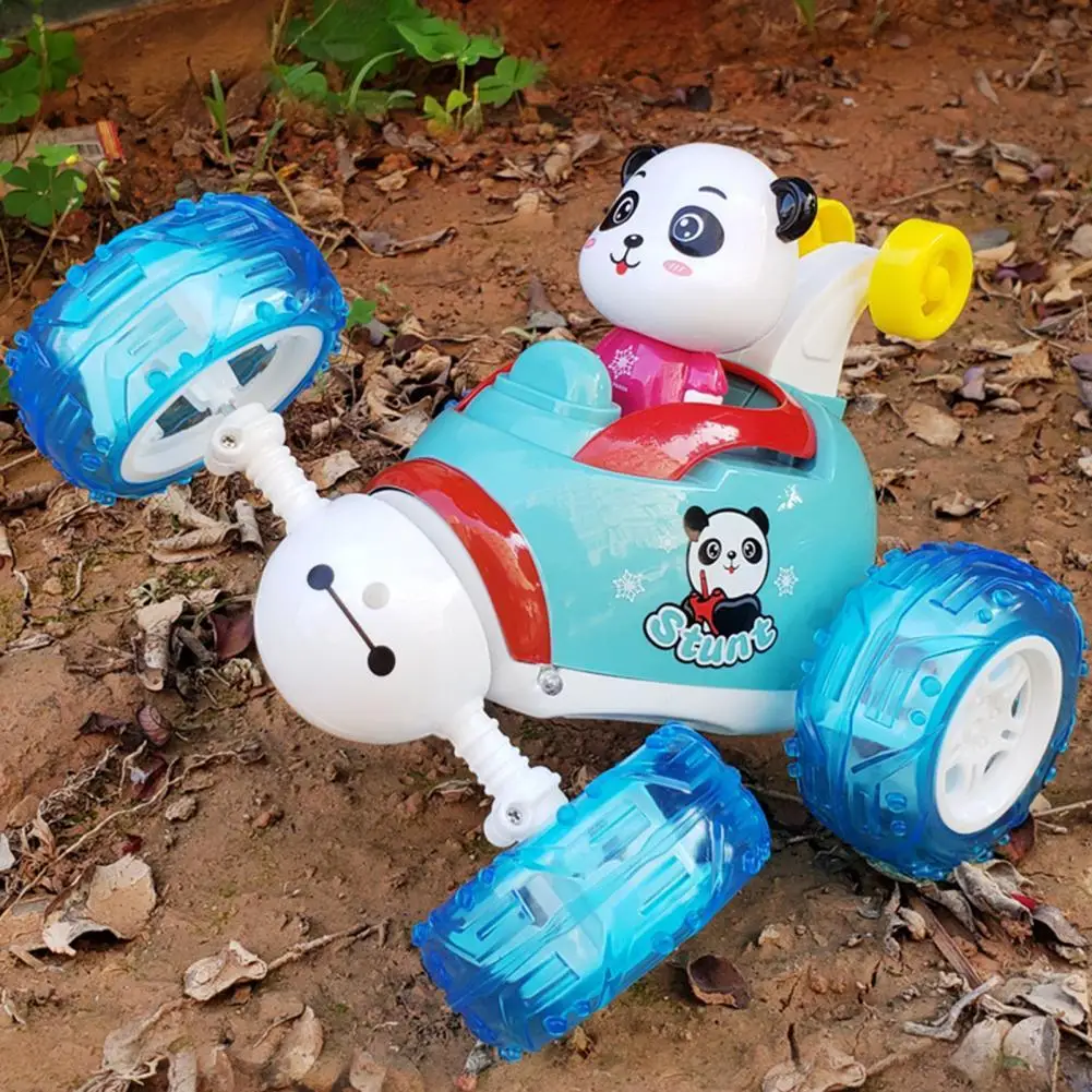 

Красочное освещение креативный пульт дистанционного управления трюковый самосвал динамическая музыка электрический игрушечный автомоби...