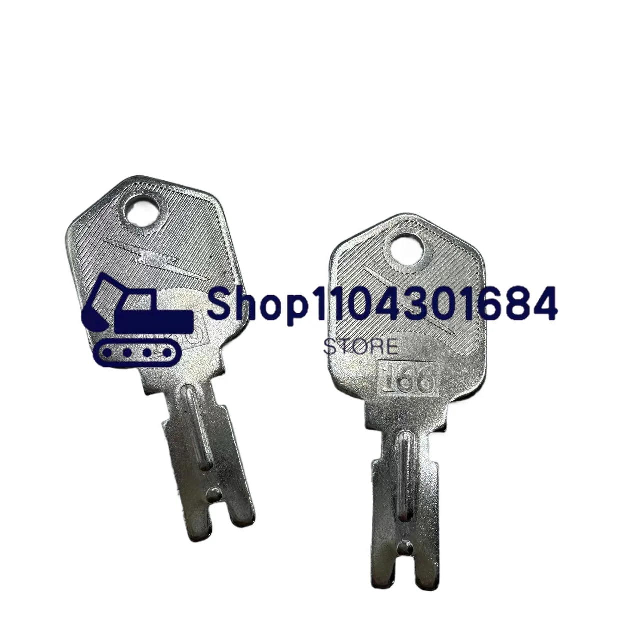 

2X 166 186304 Ключ для вилочного погрузчика Clark Yale Hyster Komatsu Gradall Gehl Crown 7738-4578 91033317 5133504 A 214062