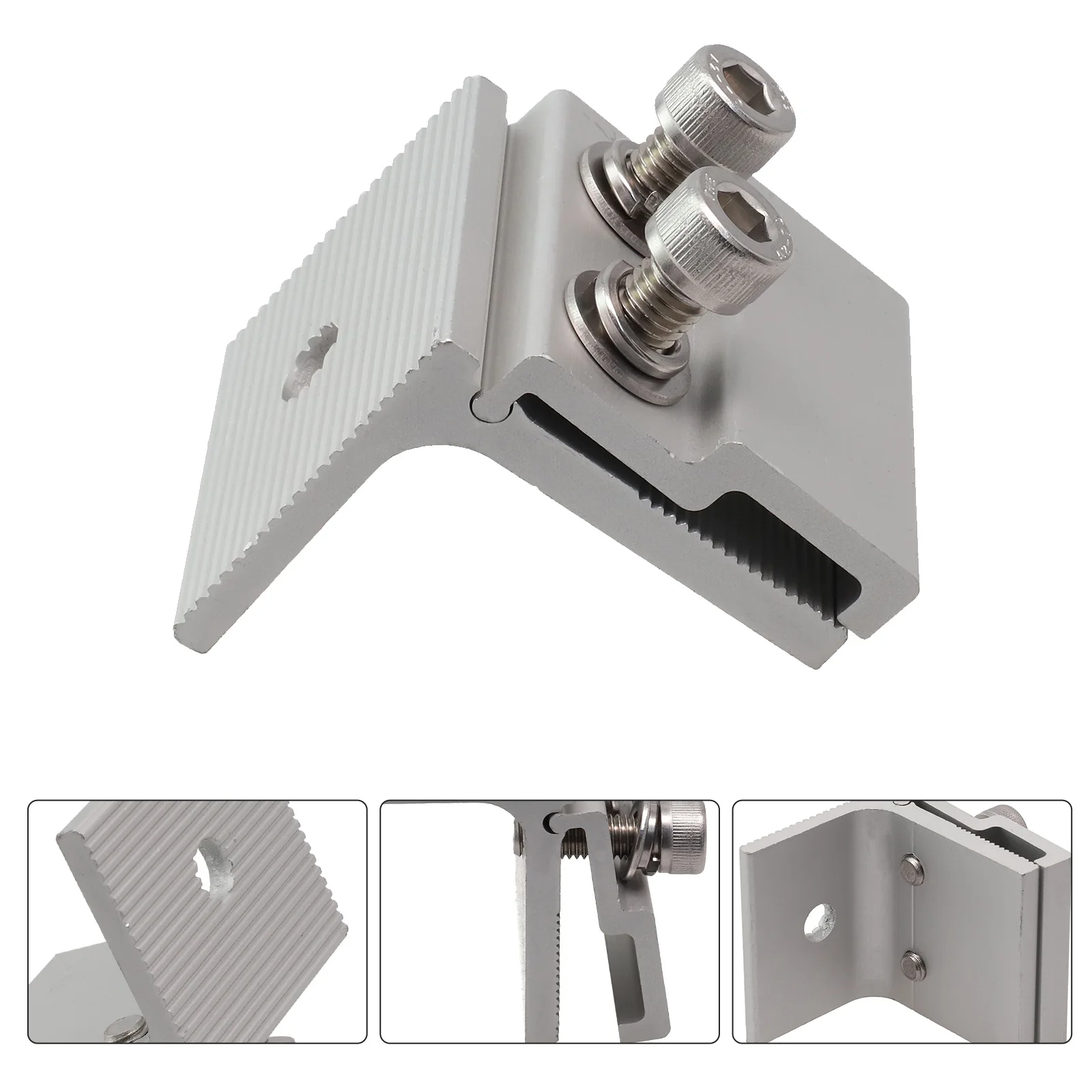 

Standing Seam Clamp Secure your Solar PV System with Stainless Steel Standing Seam Clamp for Sheet Metal Roofs