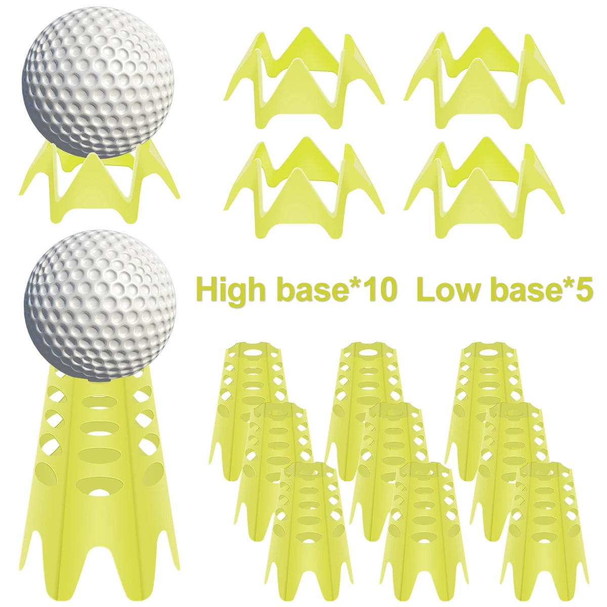 Tees Lightweight Golf Simulator Tees Portable Golf Mat Tees 