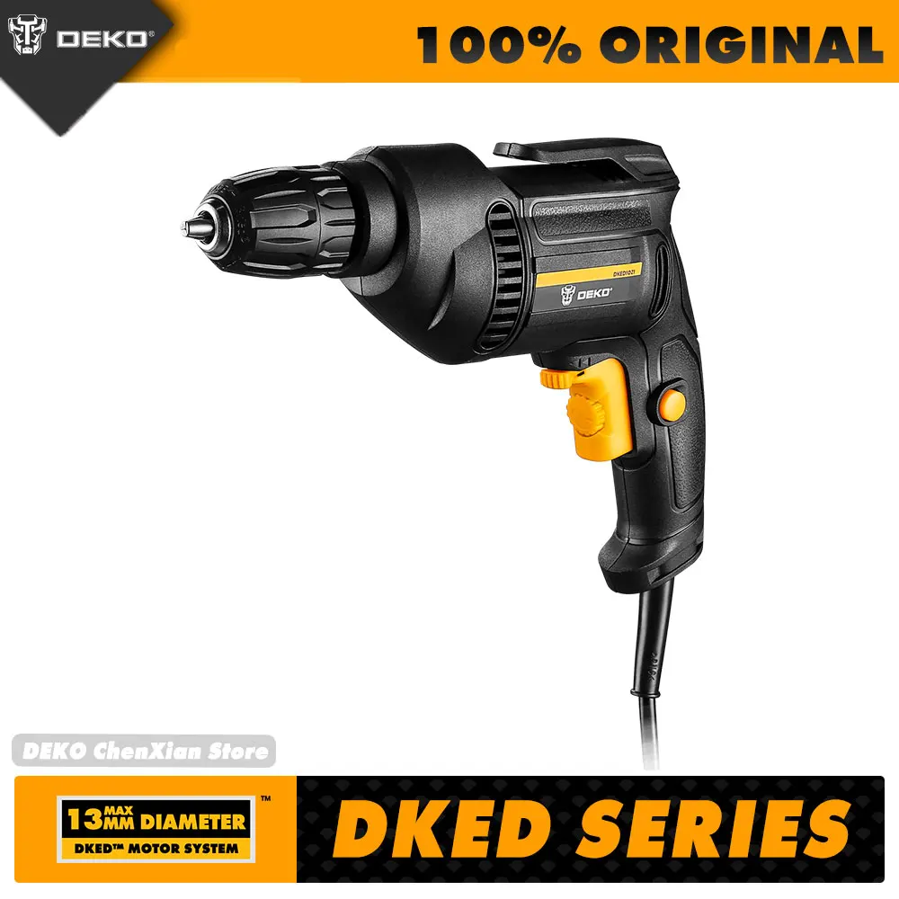 

220V IMPACT DRILL ELECTRIC SCREWDRIVER 2 FUNCTIONS ELECTRIC ROTARY HAMMER DRILL POWER TOOL DRILLING MACHINE DEKO DKED SERIES
