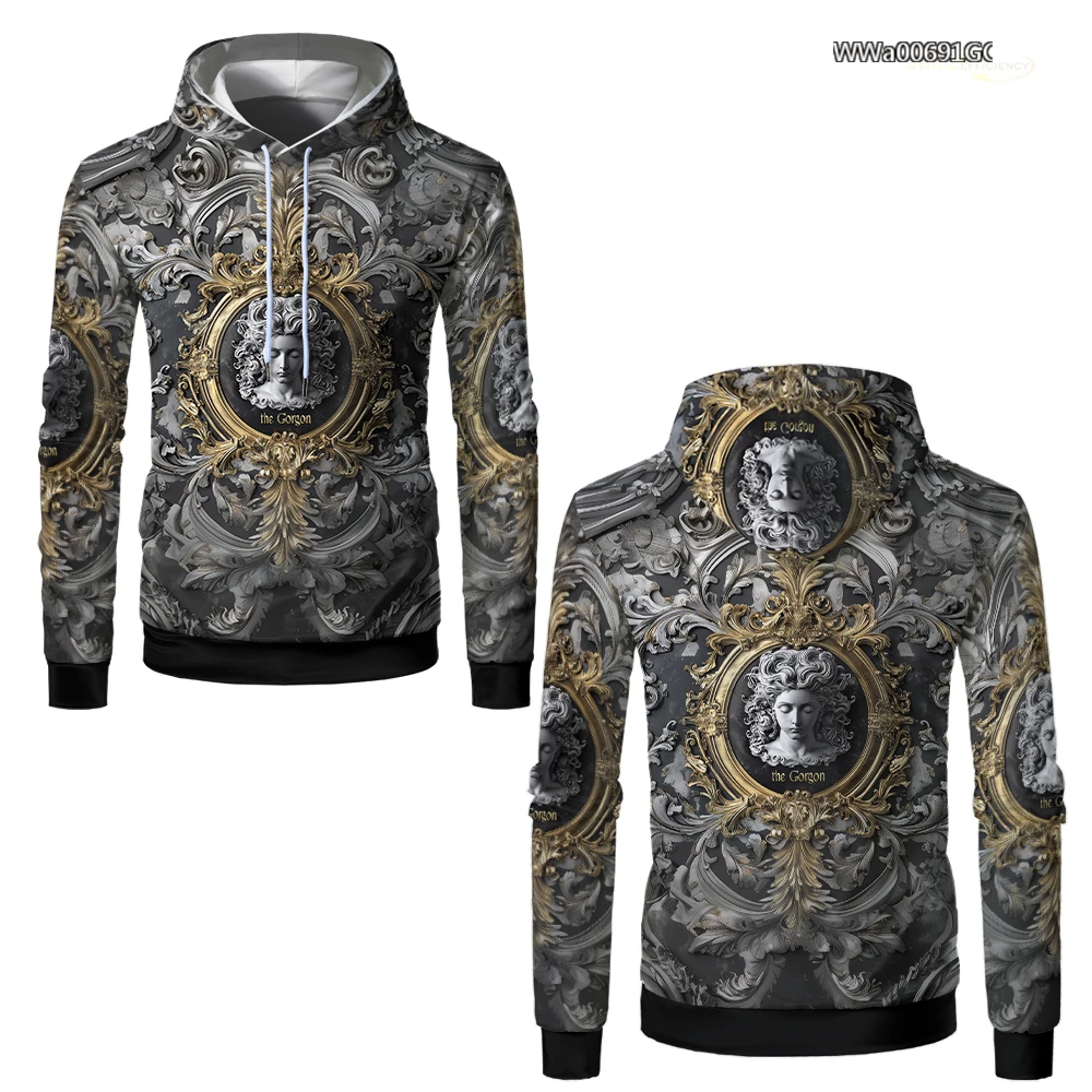 Медиса змеиные волосы красивые толстовки с 3D принтом блондинка Банши не выглядит