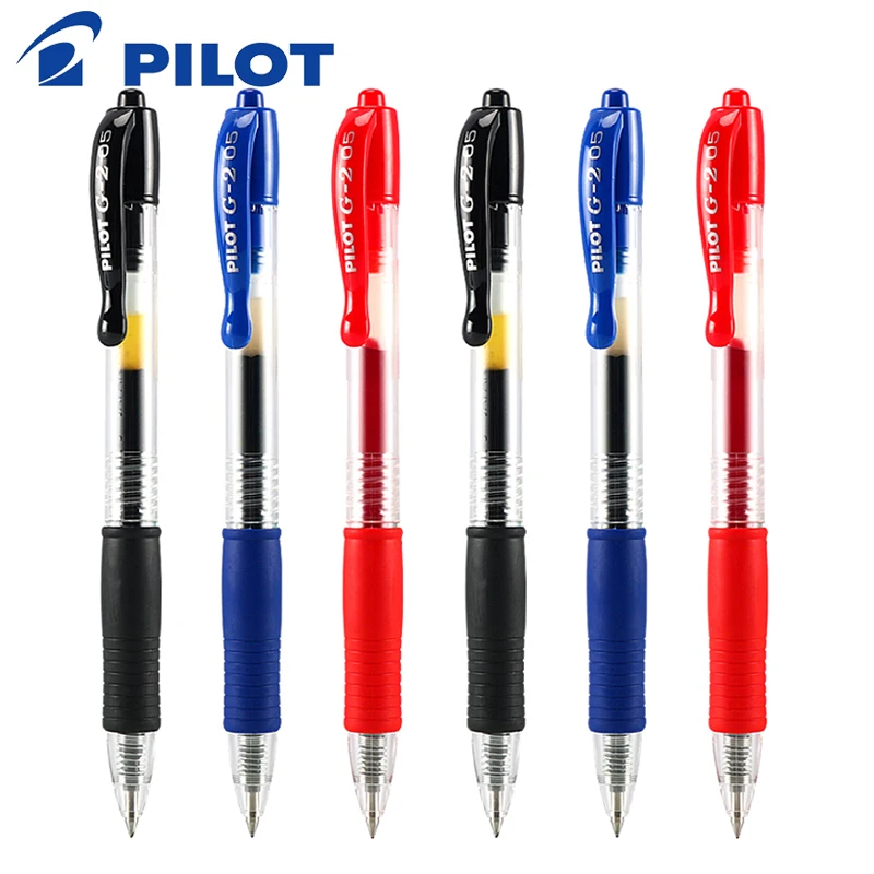 

Выдвижная гелевая ручка-пилот, 0,5 мм, 6 шт.