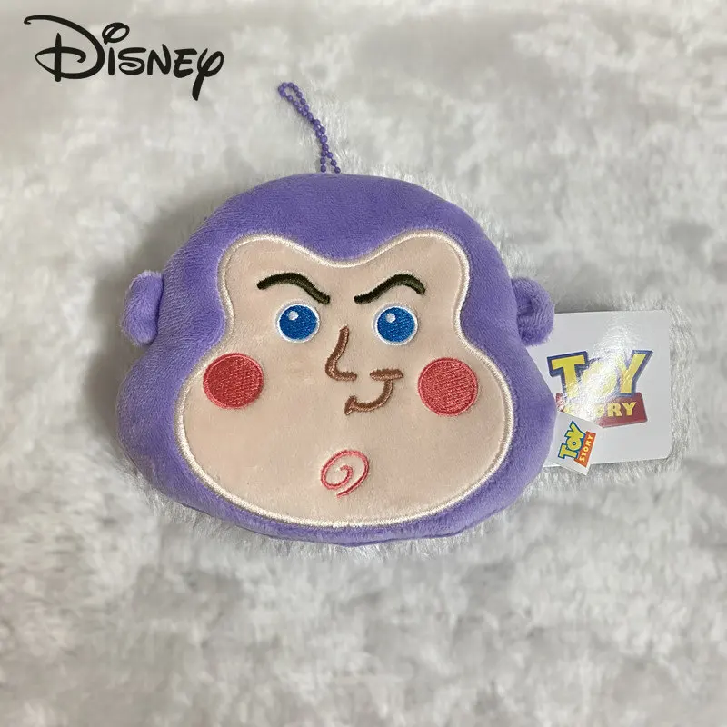 Disney New Women's Change Coin Bag Fashion Cartoon Mini Children's Wallet Simple and Casual Versatile Plush Earphone Bag