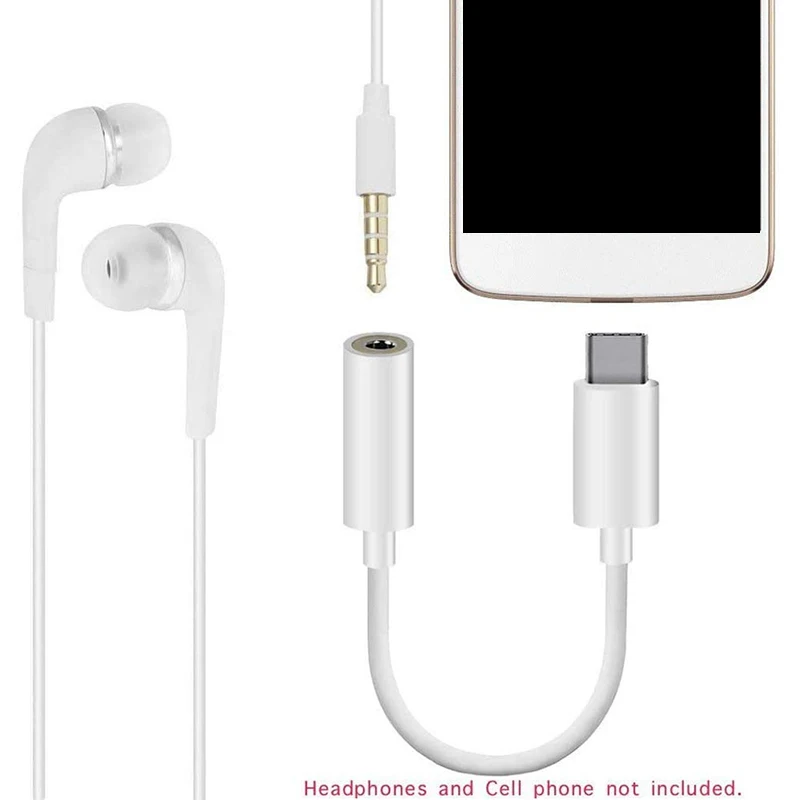 Переходник с USB C на разъем для наушников Ipad Pro Pixel 4 3 2 XL Galaxy S20 Ultra Z Flip + Note 10 и других