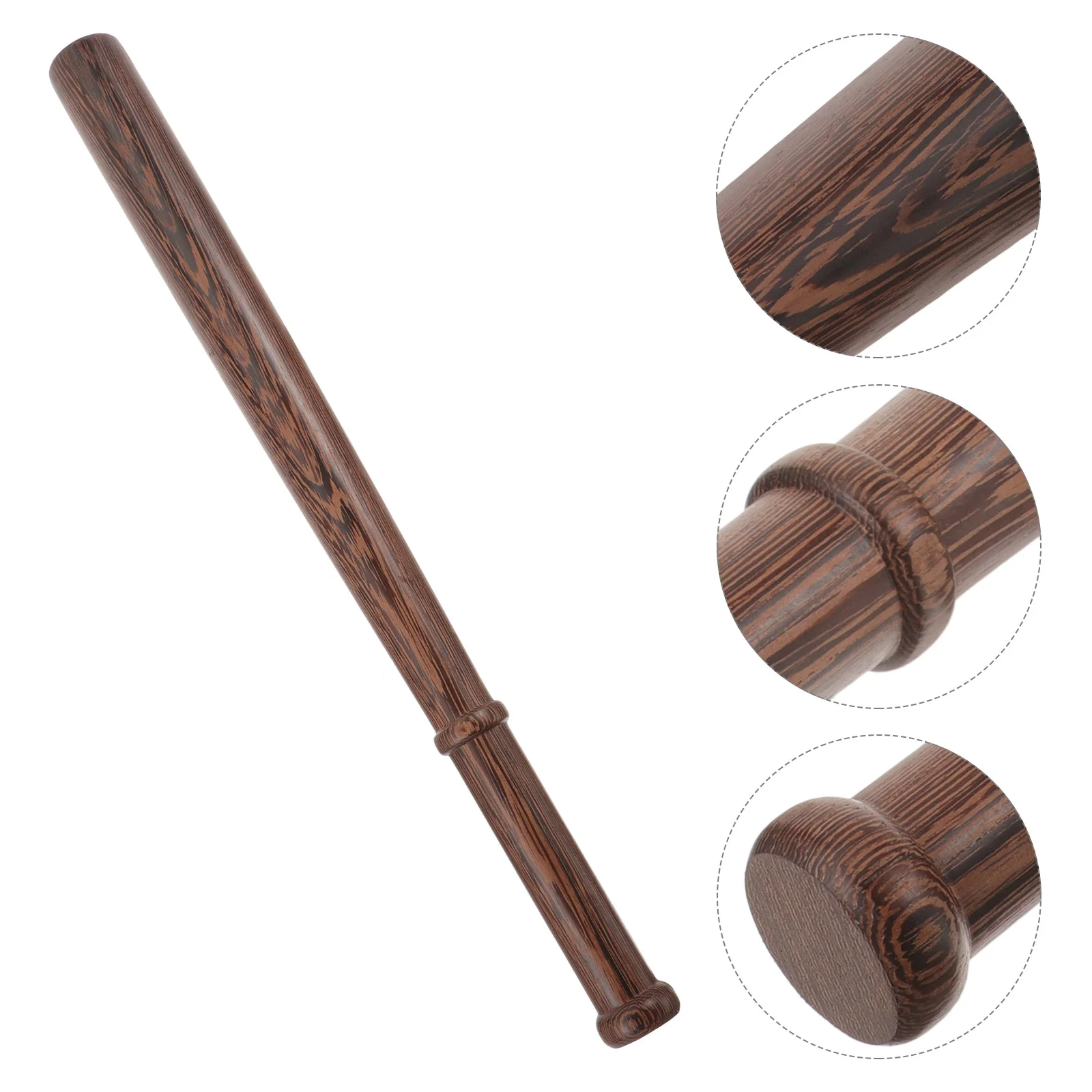 Portable Baseball Training Stick Bat dla nastolatków Sportowy podręczny brązowy drewniany dziecko