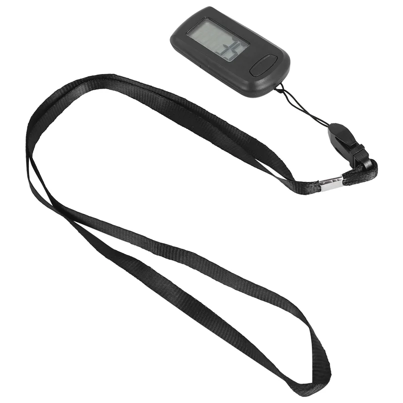 Фото Суперсовременный 3D-шагомер Superior-1Pcs для ходьбы, портативный спортивный счетчик шагов с ремешком, простой шагомер. №4