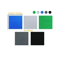 ekind 10 pcs classic building base block plate 5 x 5 compatible with building brickyard blocks all major brands