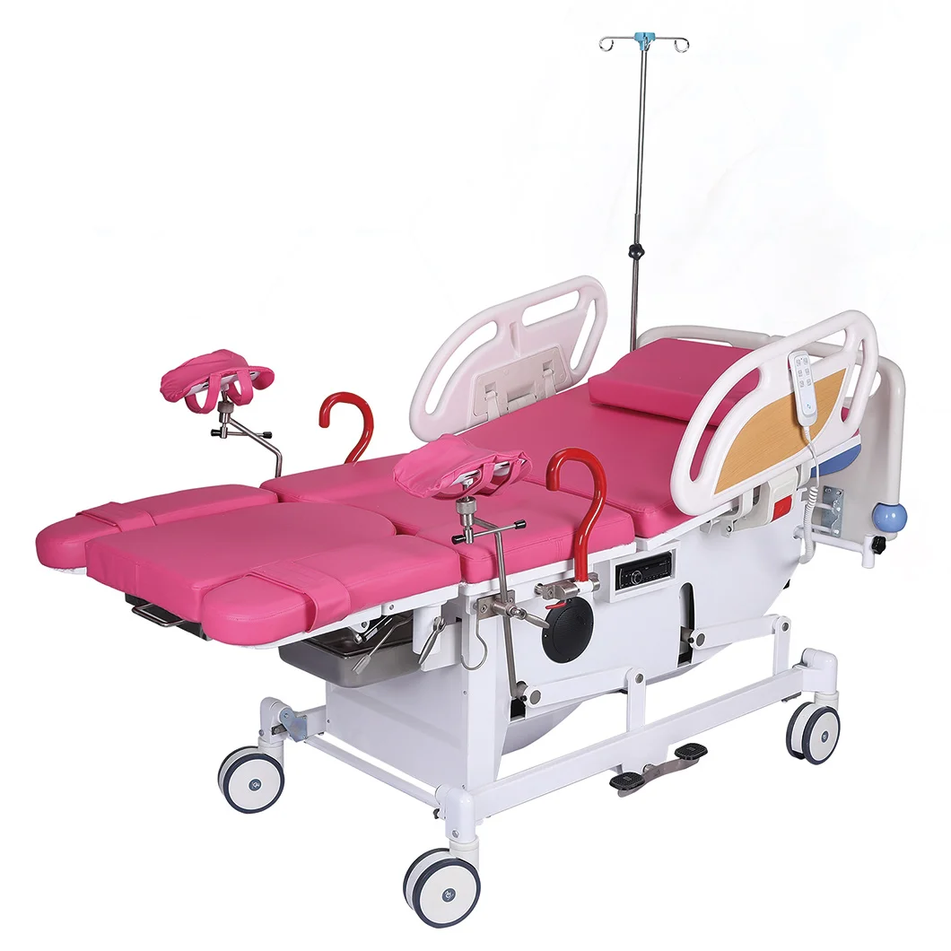 

HDC-B1 Medical High-end Multifunction Electric Delivery obstetrics Bed