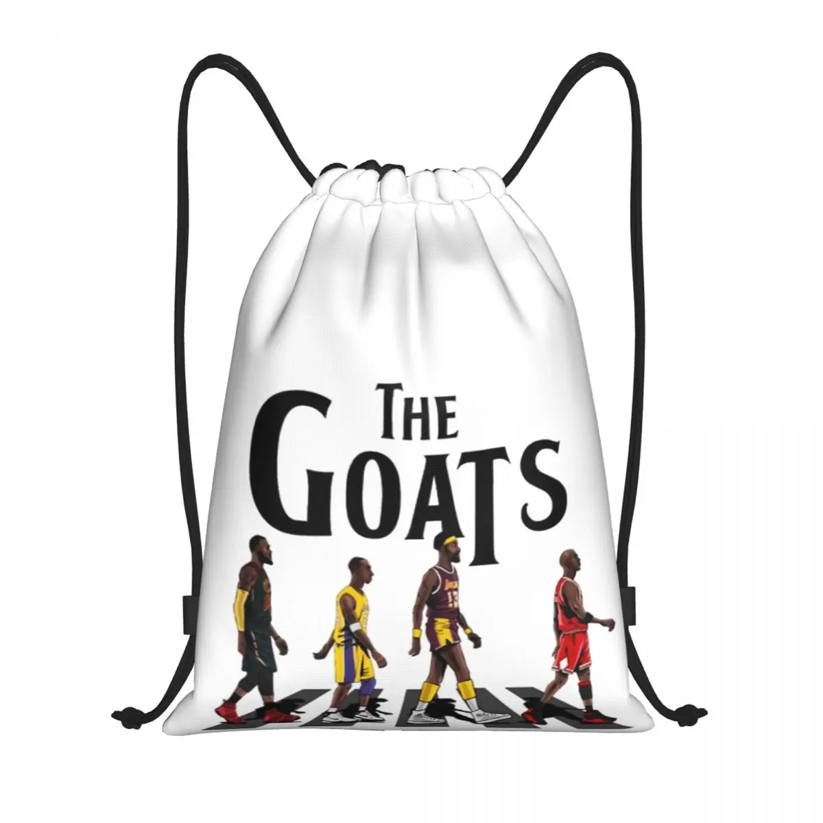 Kobes And Bryanter 24 2023 Basketball Stars (9) Drawstring Bags Gym Bag Funny Backpack Humor Graphic Knapsack Firm