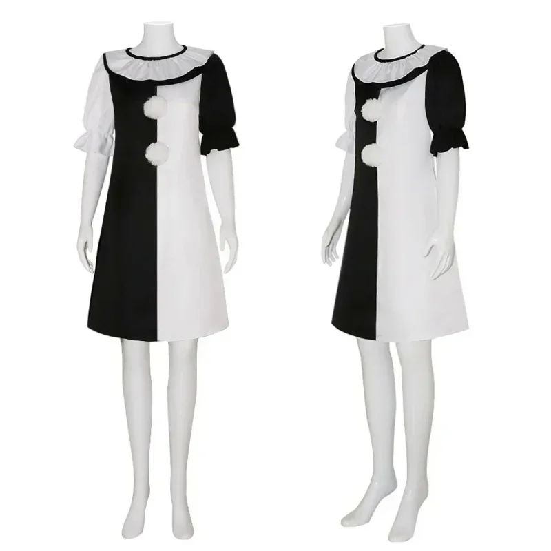 Костюм для косплея Клоун Джокер из фильма Ужасца 2 Art Комбинезон клоуна Маска