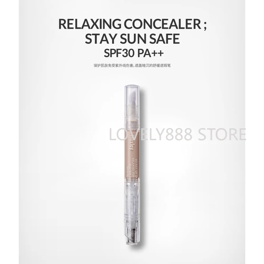 

Huxley Cactus Concealer Pen 2.5ml with Brush Tip Sun Protection Spf30 Soothing Moisturizing Strong Concealer Korea Nude Makeup